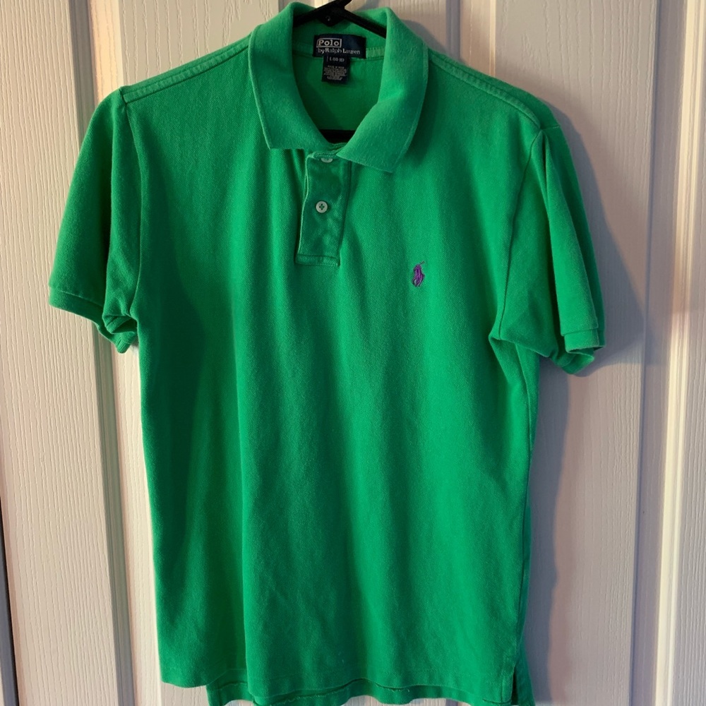 Polo Ralph Lauren polo, green, boys size L